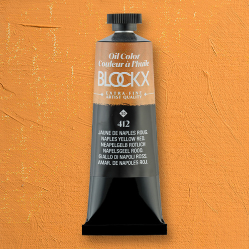 Масло Blockx 35 мл, Неаполитанская желто-красноватая/Naples Yellow Red
