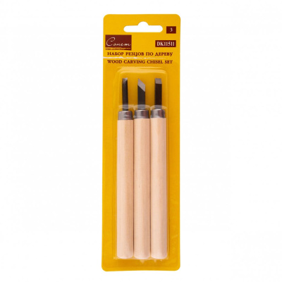 Набор резцов по дереву "Сонет" 3 шт