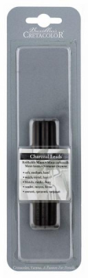 Набор пресованного угля в блистере,твердость - мягкий, средний, твёрдый, диаметр 8 мм, длина 94 мм