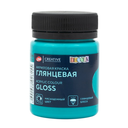 Акрил "Decola" 50 мл глянцевый Аквамарин
