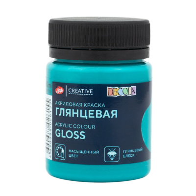 Акрил "Decola" 50 мл глянцевый Аквамарин