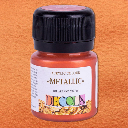 Акрил "Decola" 20 мл металлик Медь