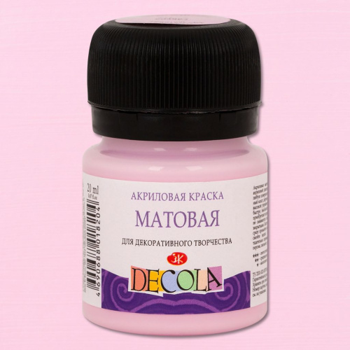 Акрил "Decola" 20 мл матовый Сакура