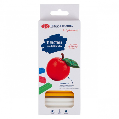 Набор пластики "Я- Художник!" 6 цв 120 г