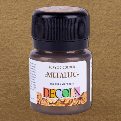 Акрил "Decola" 20 мл металлик Античное золото
