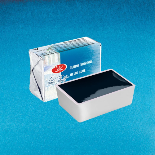Акварель "Белые Ночи" в кювете Гелио голубой