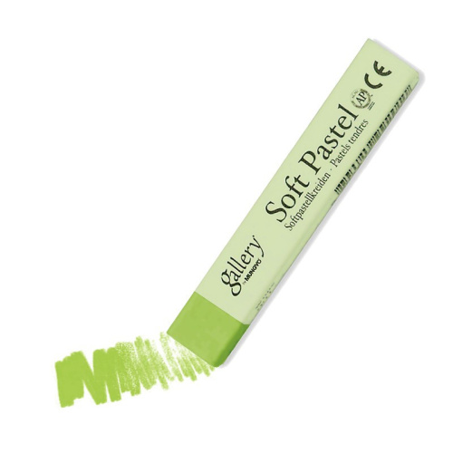 Пастель сухая профессиональная Mungyo, квадратная, цвет № 024 перманентный зеленый