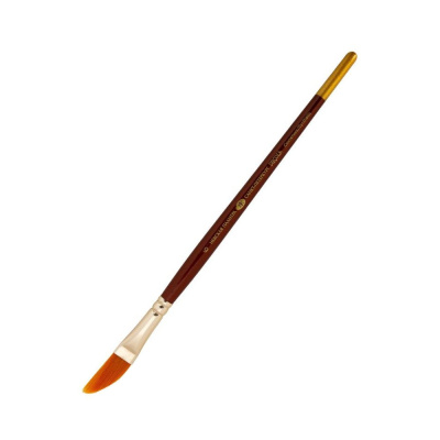 Кисть синтетика №6 даггер Decola (длина выставки 24/10, ширина обоймы 9,5 мм)