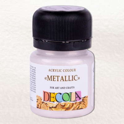 Акрил "Decola" 20 мл металлик Светлое серебро