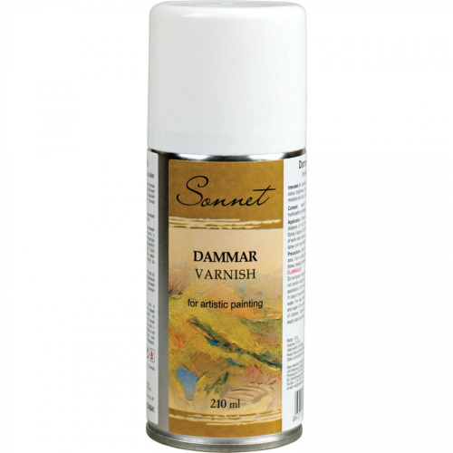 Лак даммарный "Сонет" 210 мл, в аэрозоли