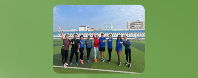 Сотрудники Алмазэргиэнбанка активно готовятся к IV якутской марафон-эстафете /    