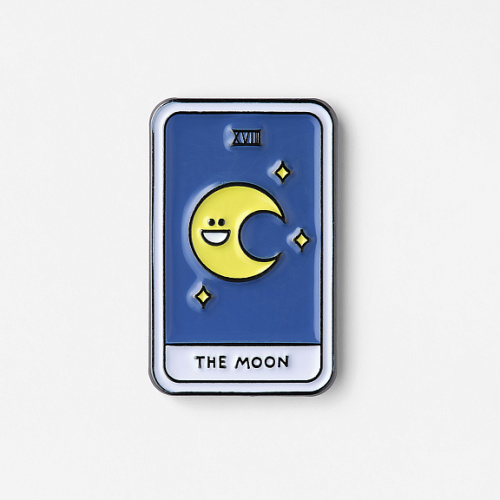 Значок эмалированный "Таро Луна"