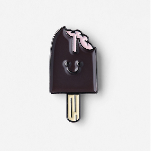 Значок эмалированный "Эскимо"