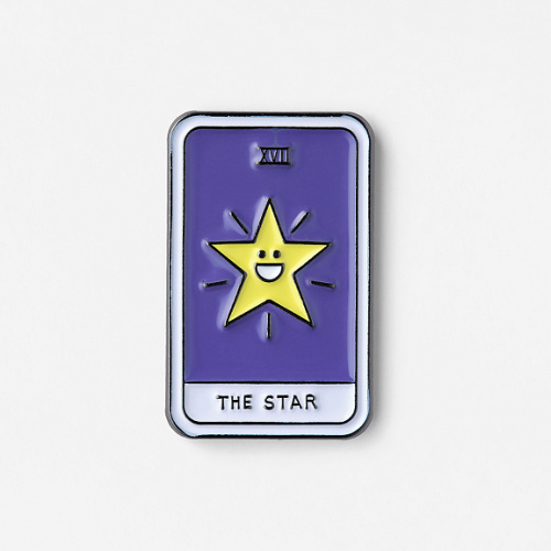 Значок эмалированный "Таро Звезда"