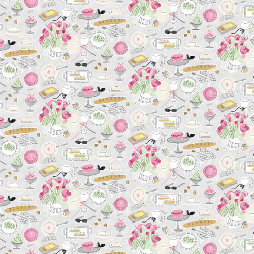 Бумага упаковочная "Пикник" 70*100 см