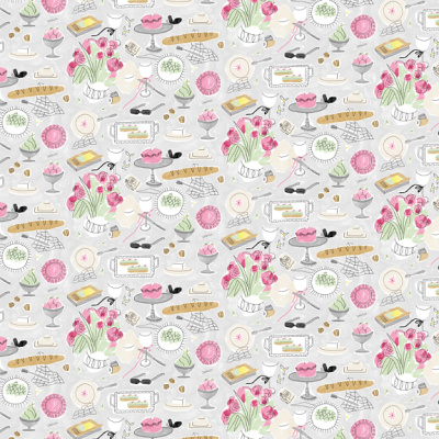 Бумага упаковочная "Пикник" 70*100 см