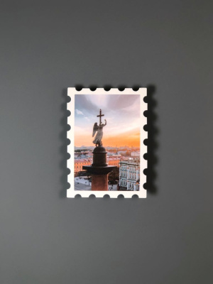 Открытка "Колонна" 93х67 мм