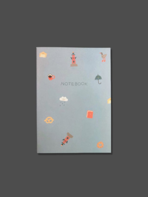 Тетрадь нелинованная "Петербургский паттерн" А5