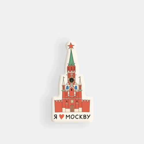 Стикер объемный "Москва. Кремль"