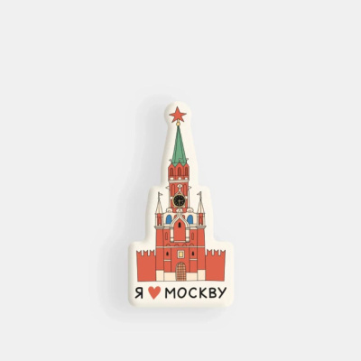 Стикер объемный "Москва. Кремль"