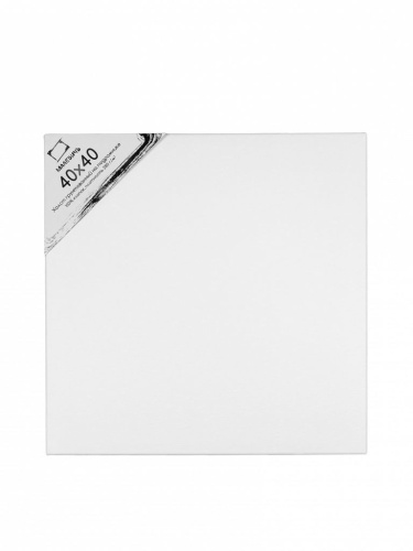 Холст на подрамнике грунтованный Малевичъ 40x40 см 280 г хлопок