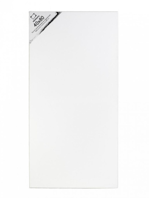 Холст на подрамнике грунтованный Малевичъ 40x80 см 280 г хлопок