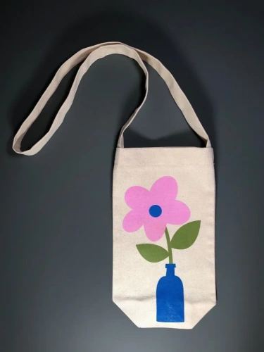 Сумка под бутылку "Цветочек" (многоцвет)