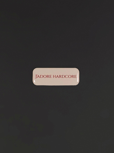Стикер объемный "J'adore Hardcore"