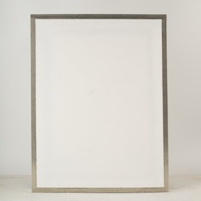 Холст на подрамнике с рамой "Langer" 40х40 см, 280 г, 100% хлопок, акриловый грунт, античное серебро