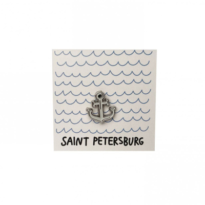 Значок эмалированный "Якорь"