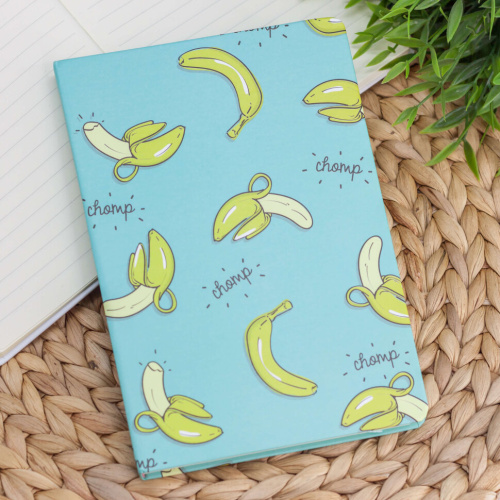 Блокнот "Nosh banana" 14,5*21 см, green