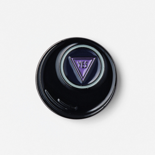 Значок эмалированный "Магический шар"