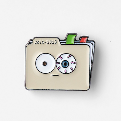 Значок эмалированный "Папка"