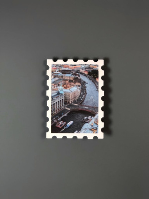 Открытка "Красный мост" 93х67 мм