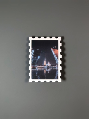 Открытка "Разводные мосты" 93х67 мм