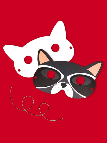 Маска "Енот"