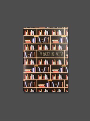 Тетрадь в клетку "Книги" А5