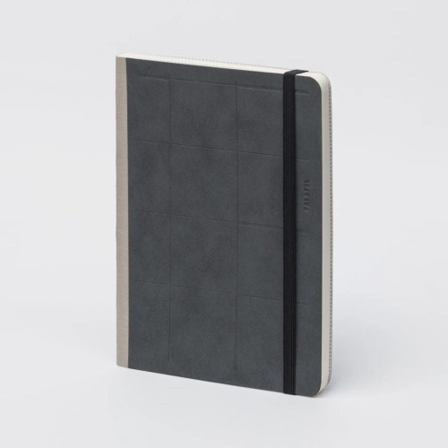 Недатированный еженедельник FALAFEL BOOKS A5 Falafel interlinked Antracite