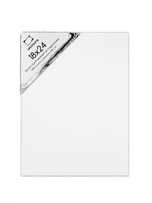 Холст на подрамнике грунтованный Малевичъ 18x24 см 280 г хлопок