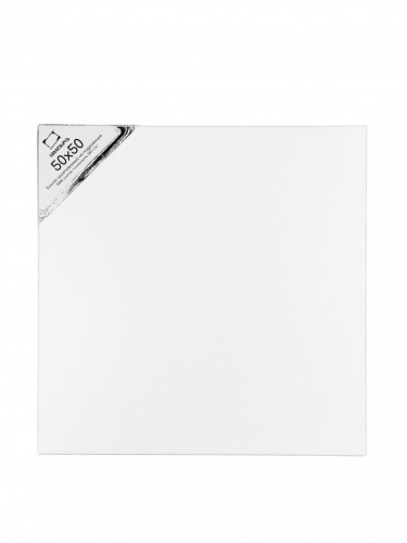 Холст на подрамнике грунтованный Малевичъ 50x50 см 280 г хлопок