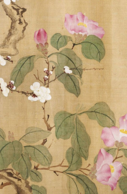 Блокнот Сто цветов фрагмент "Три лилии"