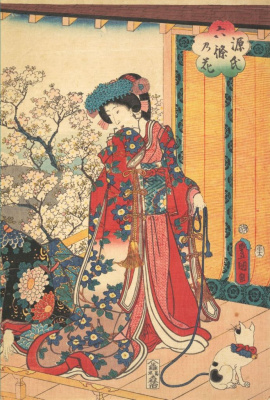 Блокнот "Белые лепестки подобны снегу"