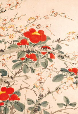 Блокнот Садовые цветы "Сакура"