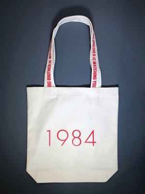 Сумка "1984" (с печатью на ручках)