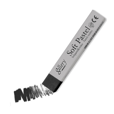 Пастель сухая профессиональная Mungyo, квадратная, цвет № 046 черный