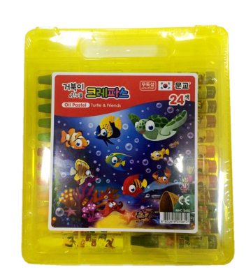 Набор масляной пастели Mungyo 24 цв, шестигранная