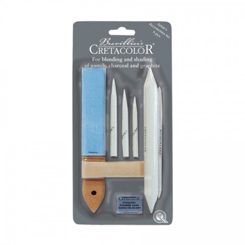 Набор художественных аксессуаров Cretacolor 9 предметов