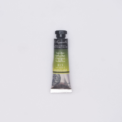 Акварель Sennelier "Artist" туба 10 мл, Зеленый оливковый