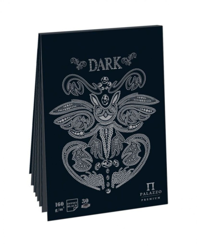 Планшет для эскизов и зарисовок Лилия Холдинг "Dark" А4 30 л 160 г