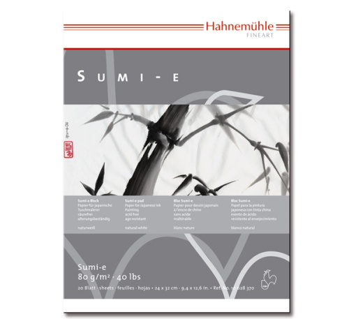 Альбом для каллиграфии Hahnemuhle "SUMI-E" 24x32 см 20 л 80 г